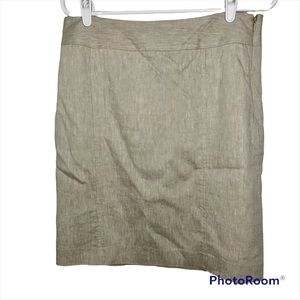 ❤️❤️Halogen Light Tan Pencil Skirt Size 10